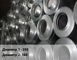 Шумоглушитель круглый 250х160 L=600